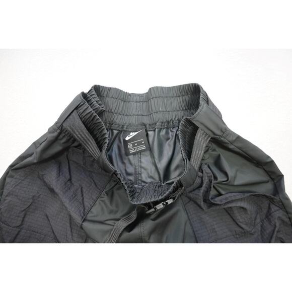 Nike Track Sweat Pants Performance Baggy Black With Pockets Womens Sz Medium - Picture 6 of 8